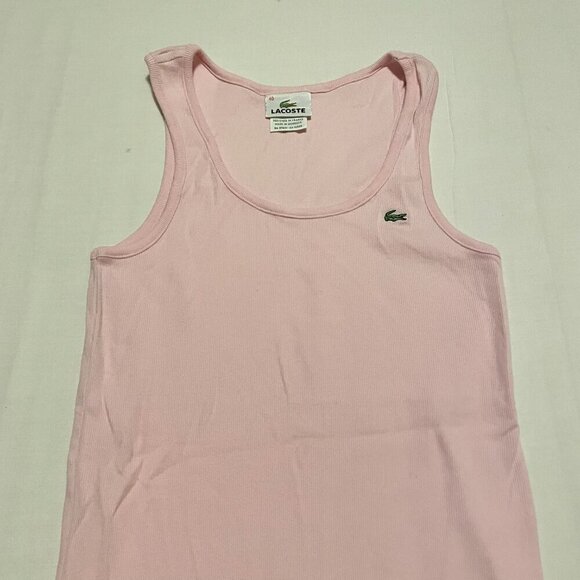 Lacoste Tank Top Womens Size 40 - Picture 5 of 14